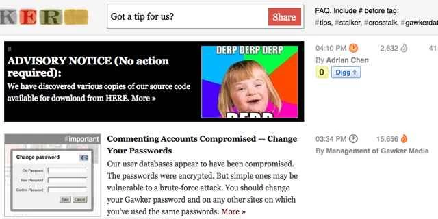 Kerウェブサイトのホームページ