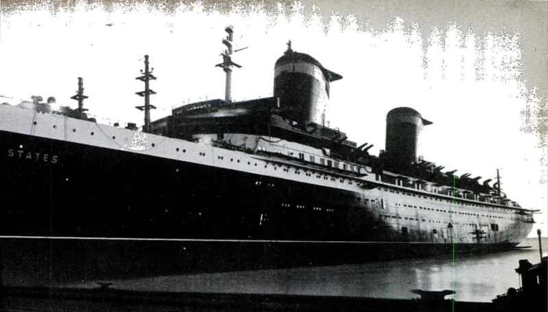 「SSユナイテッド・ステイツ：アメリカの新しいスーパーライナー」