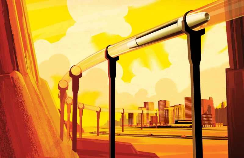 ハイパーループ実現に向けたスタートアップ企業の競争が激化