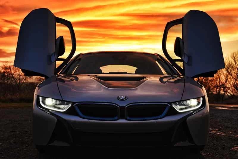 BMWの2015年型ハイブリッドi8