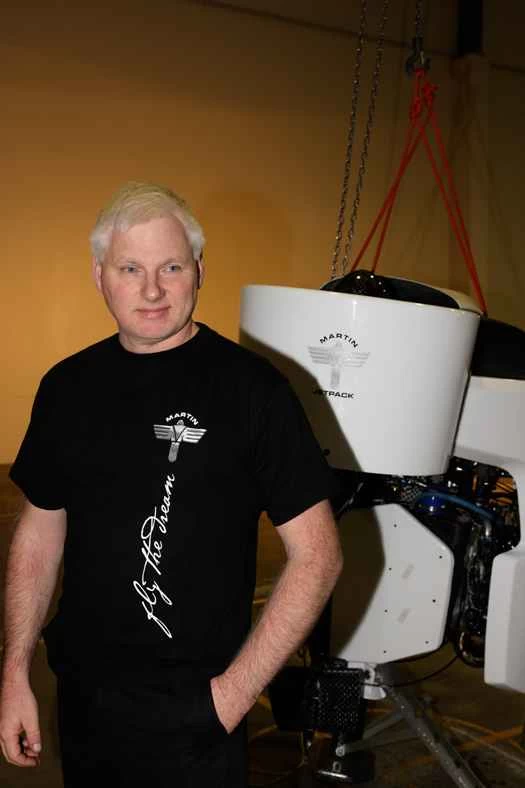 ジェットパックの発明者、グレン・マーティン