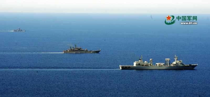 2015年中国・ロシア合同海上演習