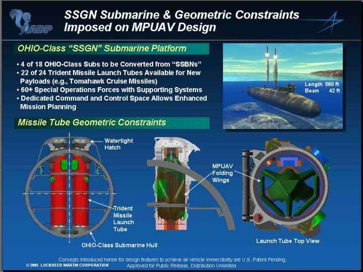 コーモラントスパイ機コンセプト