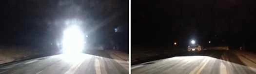 雨をカットし、他のドライバーを眩惑することなく照らすアダプティブ・プログラマブル・ヘッドライト