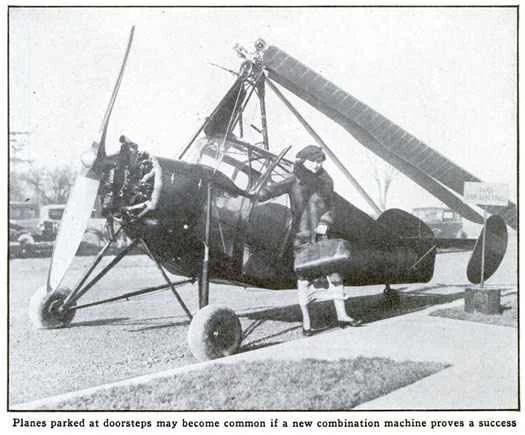 風車オートプレーン：1935年6月