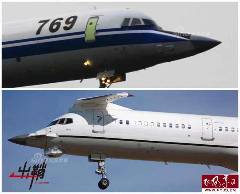 J-20レーダー Tu-204