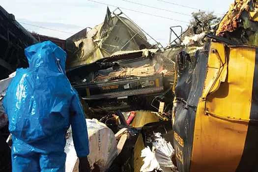 グラニットビルの残骸