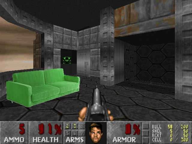 「Doom」を使って部屋をデザインする