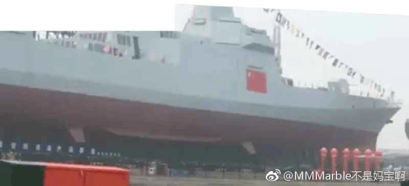 055型レンハイ駆逐艦DDG巡洋艦中国346レーダー