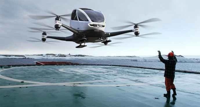 この人を運ぶドローンは1,000回以上のテスト飛行を完了している