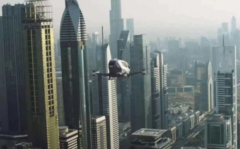 Ehang 184 旅客ドローン 中国