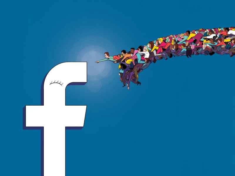 フェイスブックのイラスト