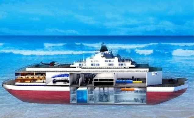 中国の浮体式原子炉ACPR50