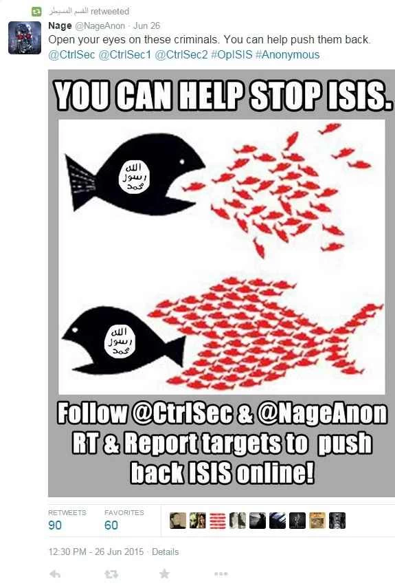 Twitter上のISIS