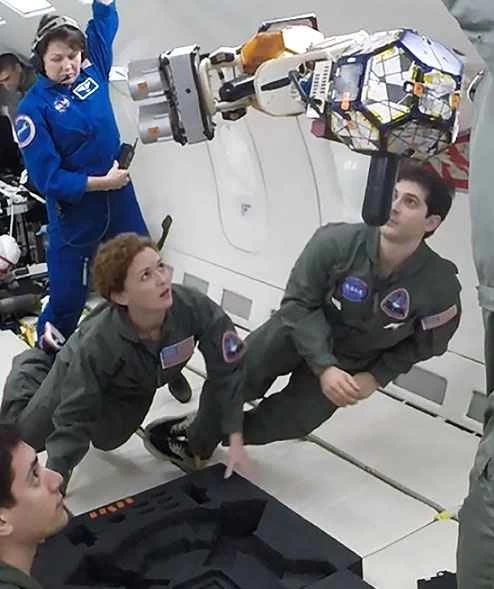 A MAJIC prototype is tested on a NASA microgravity flight