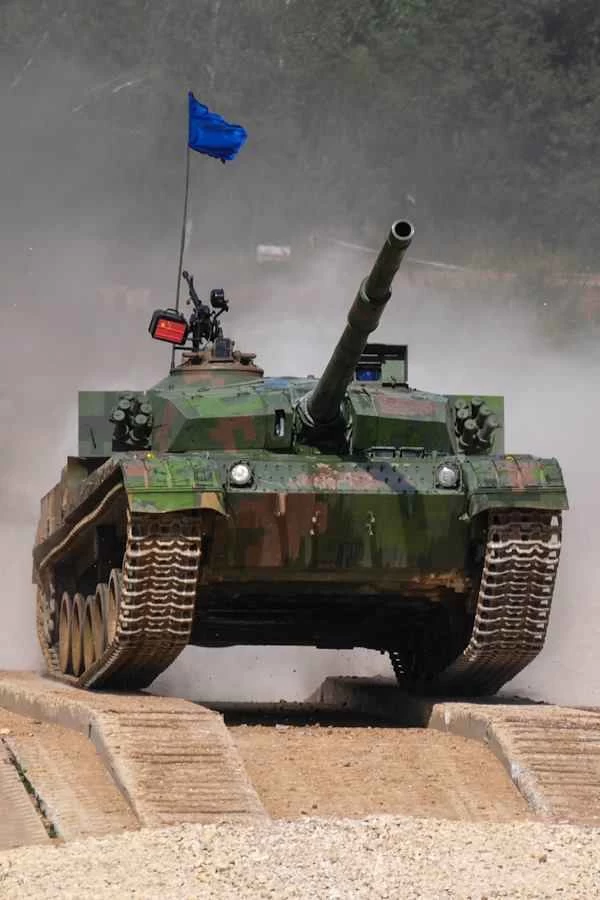 中国ロシア国際陸軍競技会戦車バイアスロン2015 ZTZ-96A