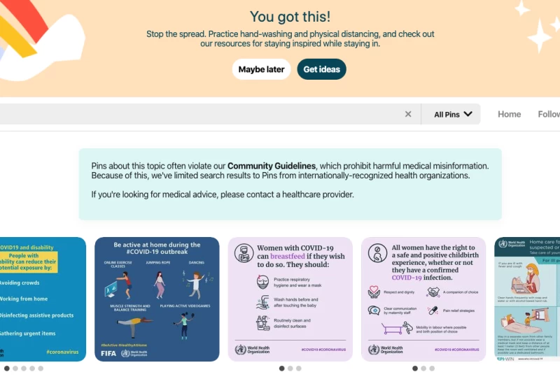 ソーシャルメディア企業がコロナウイルスの誤情報と戦う方法