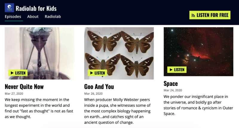 子供向けラジオラボ