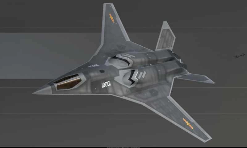 JH-XX 中国戦闘爆撃機ステルス
