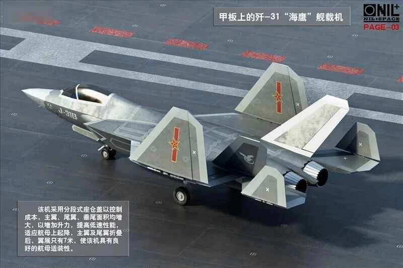 J-31戦闘機 ステルス空母 中国