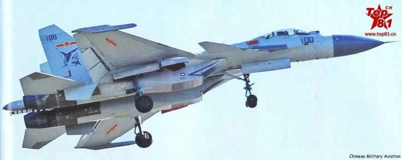 中国のJ-15空母戦闘機