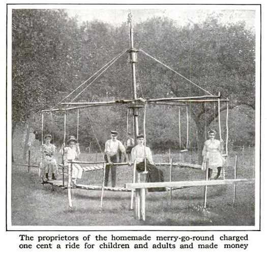裏庭のメリーゴーランド:1917年9月