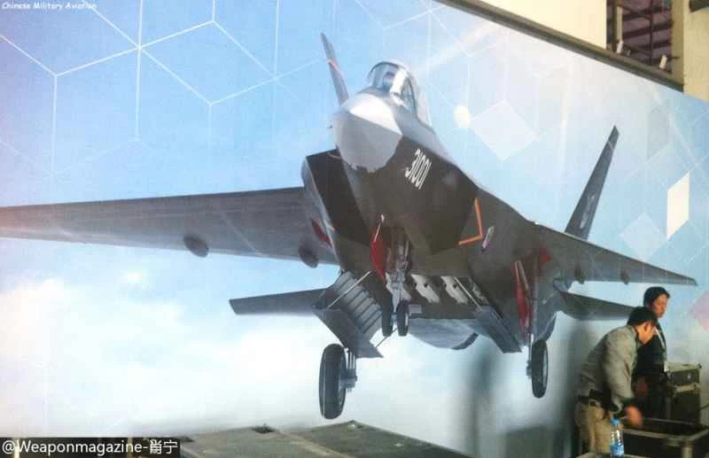 中国 FC-31 J-31 ステルス戦闘機 PL-21 BVRAAM ラムジェット