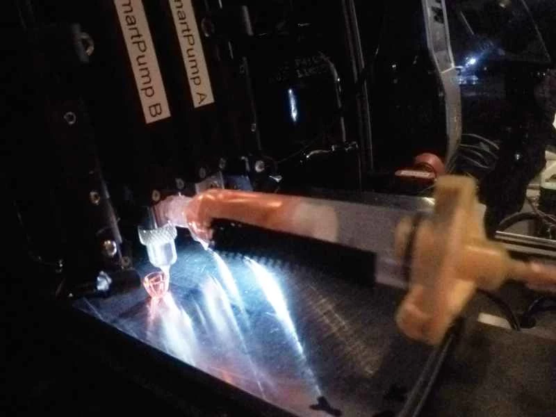 3Dプリントされた心臓構造