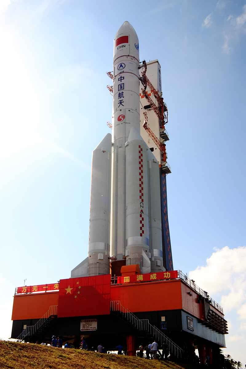 中国の長征5号宇宙ロケット