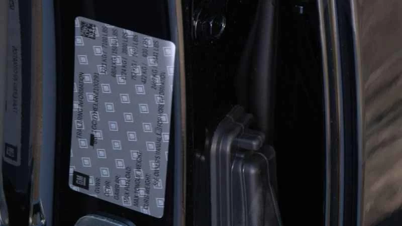 シボレートラックの牽引ラベル