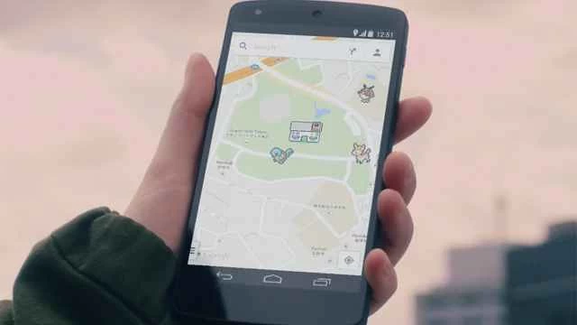 Googleマップのポケモン