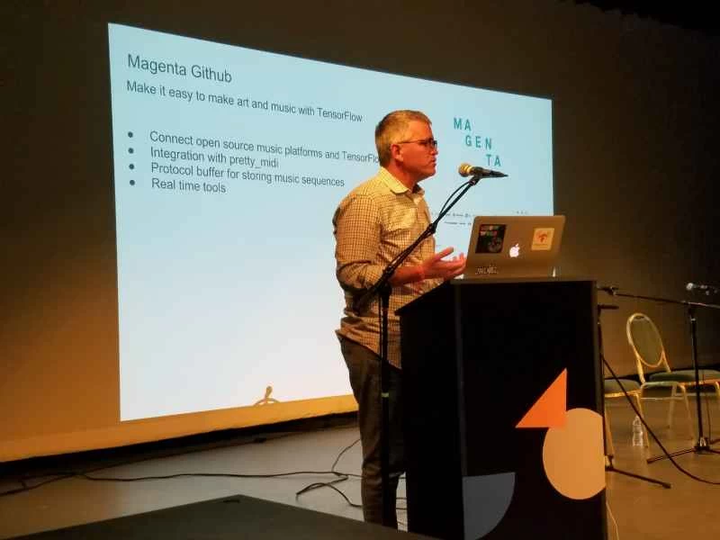 「マゼンタ」は、人工知能でアートを作るGoogleの新プロジェクトです