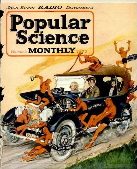 車のメンテナンス方法:1922年10月
