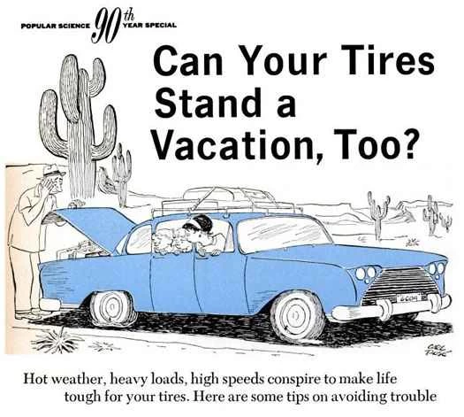 タイヤのメンテナンス:1962年5月