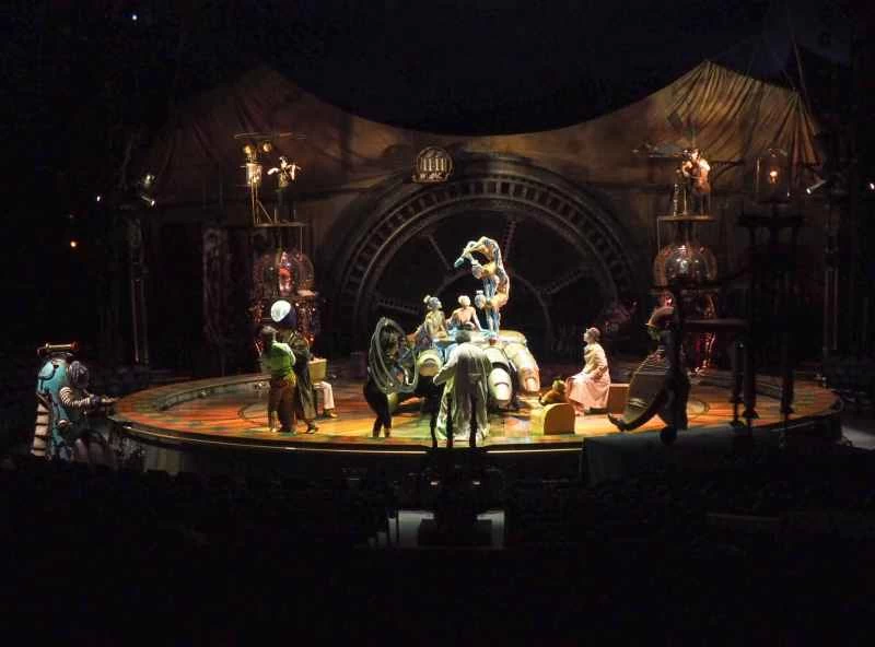 シルク・ドゥ・ソレイユの舞台裏