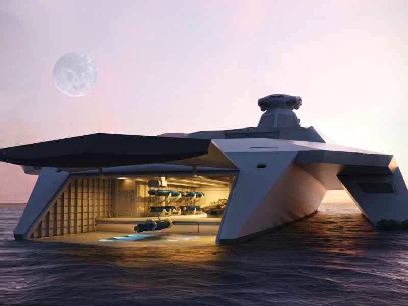 すべての戦いを終わらせる軍艦