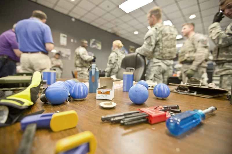 手榴弾の設計テスト