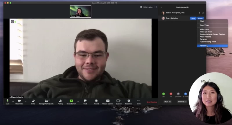 次回のZoomビデオチャットの前に、プライバシーとセキュリティの設定を確認してください