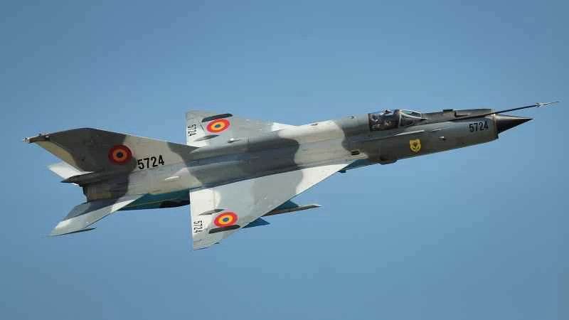 現代の同等機：ミコヤン・グレヴィチ MiG-21