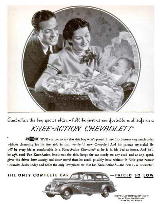 ニーアクション式シボレー:1937年7月